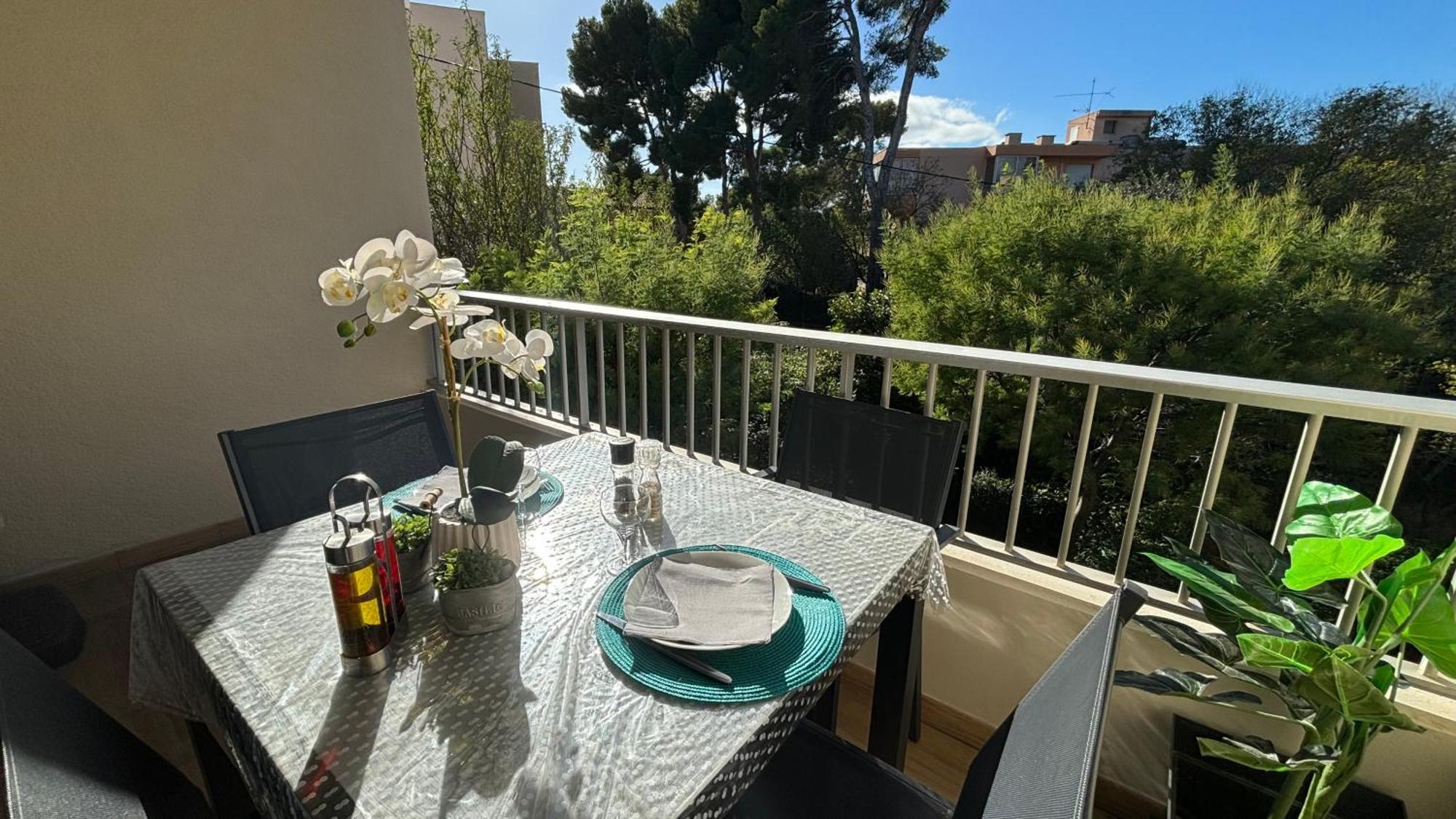Proche Centre Sanary Studio Climatise 4 Personnes Exteriör bild